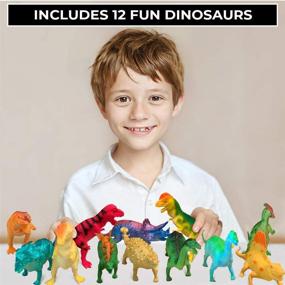 img 2 attached to 🦕 Dino-themed Storage Solution for Girls: Bees Me Dinosaur Girls Storage