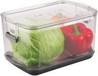 progressive produce prokeeper storage container: preserve freshness with stay-fresh vent system, 5.7 quarts логотип