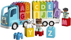 img 3 attached to 🚛 LEGO DUPLO Мой первый алфавитный грузовик: веселая образовательная игрушка для малышей (36 деталей)
