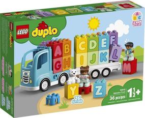 img 1 attached to 🚛 LEGO DUPLO Мой первый алфавитный грузовик: веселая образовательная игрушка для малышей (36 деталей)
