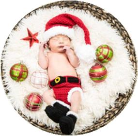 img 2 attached to Coberllus Newborn Christmas Outfits Photography: Capturing Adorable Festive Moments