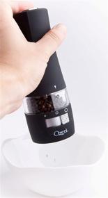 img 3 attached to 🌶️ Ozeri Savore Soft-Touch Electric Pepper Mill Grinder