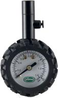 slime 20185 low psi dial gauge: accurate readings with convenient bleeder valve, 1-20 psi logo