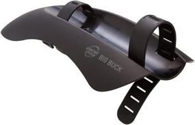 img 2 attached to Planet Bike Big Buck Board Downtube Bike Fender in Sleek Black: Superior Protection for Your Ride