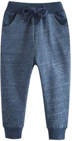 img 3 attached to 👖 Qin Orianna Cartoon Drawstring Sweatpants: Stylish Boys' Clothing