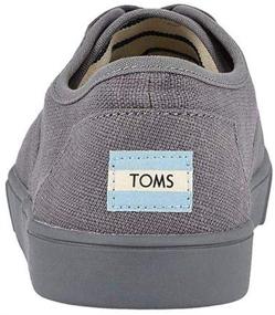 img 3 attached to 👞 Премиум кеды и мокасины из холста для мужчин: TOMS Cordones Cupsole Heritage Shoes