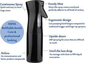 img 1 attached to 💦 Continuous Hairdressing Mister by Yebeauty - Optimal Bottled Solution