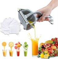 manual juicer squeezer aluminum extractor logo