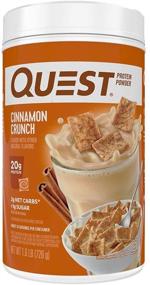 img 4 attached to 🥣 Quest Nutrition Cinnamon Crunch Protein Powder: High Protein, Low Carb, Gluten & Soy Free (25.6oz, Pack of 1)