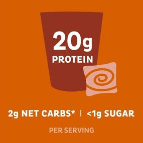 img 3 attached to 🥣 Quest Nutrition Cinnamon Crunch Protein Powder: High Protein, Low Carb, Gluten & Soy Free (25.6oz, Pack of 1)