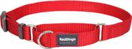 red dingo classic martingale collar logo