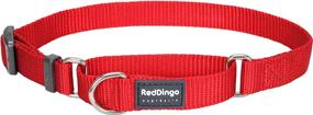 img 1 attached to Red Dingo Classic Martingale Collar