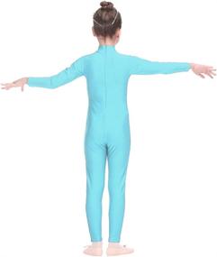 img 1 attached to HDW DANCE Unitard Gymnastics Bodysuit Sports & Fitness for Other Sports