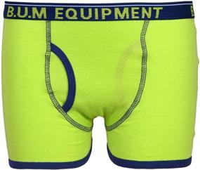 img 1 attached to Углеродно-полосатое нижнее белье BUM Equipment для мальчиков, детская одежда.