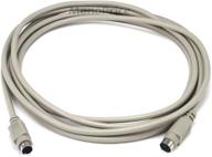 💻 ps/2 mdin-6 male to female cable - 10 feet - ideal keyboard/mouse connector by monoprice logo