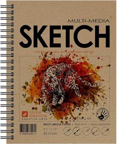 img 4 attached to Design Ideation Brand Multi Media Sketchbook