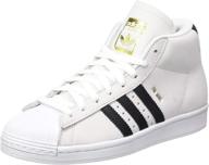 👞 white men's adidas pro model shoes in size [insert size] logo