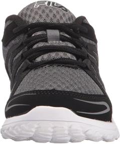 img 3 attached to 👟 Fila FLYVER Shadow Cockatoo Little Girls' Athletic Shoes: Comfort and Style Combined!