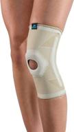 🦵 donjoy advantage da161ks02-tan-s elastic knee support, small (13"-14") for sprains, strains, swelling, soreness, knee cap support logo