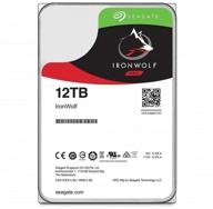 💽 seagate ironwolf st12000vn0008 12 tb internal hard drive - sata 600, 7200rpm - high performance with 256 mb buffer logo