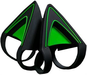 img 3 attached to 🐱 Razer Kitty Ears: Enhance Your Kraken 2019 & TE Headsets with Adjustable Straps, Water Resistant Construction - Green