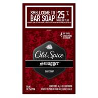 🧼 подарочный набор мыла old spice red zone swagger - 6 брусков, общий вес 29,8 унций логотип