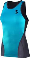 🌟 unveil your best performance with synergy women's elite tri tank top singlet logo