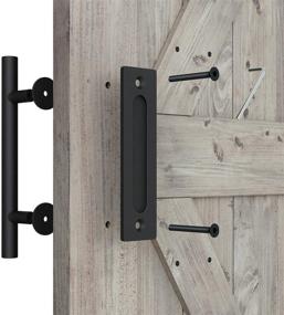 img 3 attached to SMARTSTANDARD Barn Door Furniture Handle