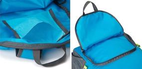 img 2 attached to 🎒 PAXLAMB Backpack Packable Foldable - Ultra Lightweight, Water Resistant, Durable - Camping Travel Hiking Daypack for Men and Women (Blue)