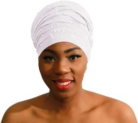 img 1 attached to Cotton Lightweight Fashion Evening Accessories and Scarves & Wraps by LMVERNA: Elevate Your Style!