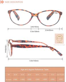 img 2 attached to 👓 HEEYYOK Multi-Pack Reading Glasses for Women and Men - Includes Sun Readers for Outdoor Use