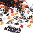 confetti halloween sprinkles decorations five pointed logo