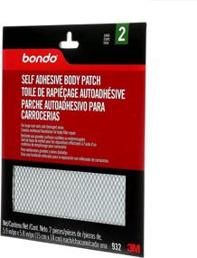 img 2 attached to Bondo Self Adhesive Body Patch - Stage 2: Repair Large Rust-Outs and Damaged Areas with 2 Patches - 5.9 in x 5.8 in