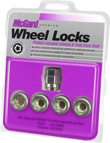 img 2 attached to 🔒 Set of 4 McGard 24019 Cone Seat Wheel Locks (M14 x 1.5 Thread Size) - Discreetly Secured under Hub Cap