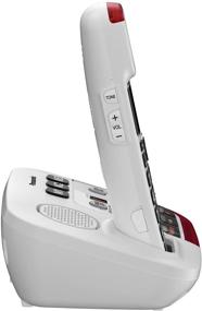 img 1 attached to 📞 Panasonic Amplified Cordless Phone KX-TGM420W: Enhanced Noise Reduction & Digital Answering Machine, 1 Handset - White