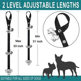img 1 attached to 🔔 QUXIANG 2-Pack Dog Training Bells - Potty Training & Communication Tools | Upgraded 7 Extra Large Loud DoorBells for Dogs | Unique Style & Premium Quality for Puppies, Pets, Cats