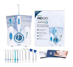 img 4 attached to 🚀 PRO-SYS JetFloss зубной ирригатор: идеально подходит для ортодонтических брекетов, пародонтологического и ухода за языком