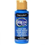 🎨 true blue decoart americana acrylic paint - 2 oz. size logo