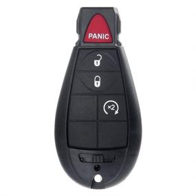 img 4 attached to 🔑 ECCPP M3N5WY783X Keyless Entry Remote Key Fob Replacement for Chrysler/Dodge - Compatible with 300, Town & Country, Challenger, Charger, Durango, Grand Caravan, Magnum, Ram Models - IYZ-C01C