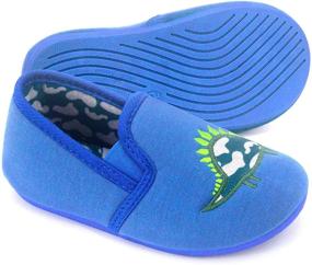 img 4 attached to 👶 Toddler Slippers - Dream Bridge Boys' Shoes with Anti-Slip Feature