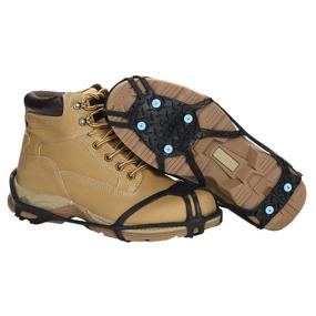 img 4 attached to ❄️ North Industrial Ice Diamond Traction Aid L/XL, Rubber Footwear with 6 Tungsten Carbide Spikes, Black, Unisex, V3550170-L/XL