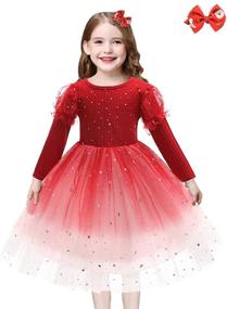 img 4 attached to 👗 Girls Dresses: Exquisite Attire for Birthday Celebrations and Weddings