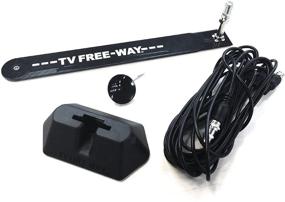 img 1 attached to Clear TV Key: Free-Way Digital Indoor Antenna - HD TV Reception, Cord-Cutting Alternative for Satellite & Cable TV