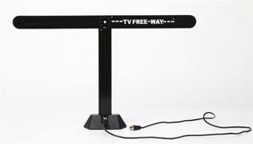 img 3 attached to Clear TV Key: Free-Way Digital Indoor Antenna - HD TV Reception, Cord-Cutting Alternative for Satellite & Cable TV