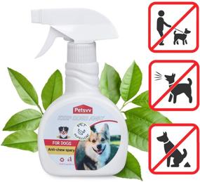 img 3 attached to 🐶 Natural Anti Chew Spray for Dogs, Pet Deterrent Spray for Indoor Furniture Protection – Plant-Based Formula