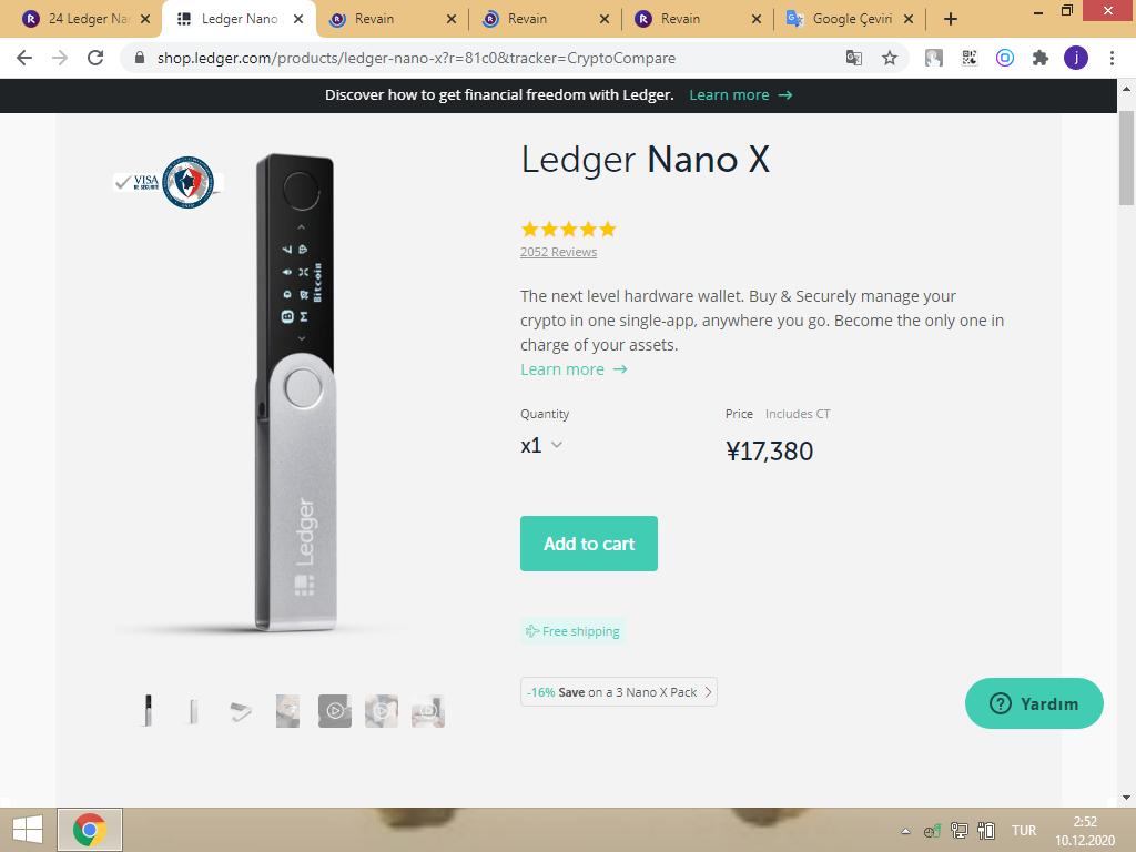 img 1 attached to Ledger Nano X review by SERDAR SEYLİYEV