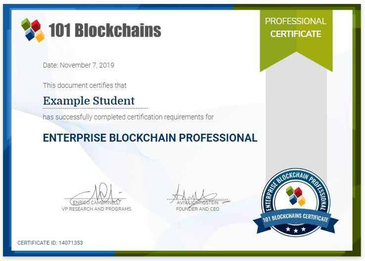 img 1 attached to 101 Blockchain Course review by Benaiah A. Akinlade