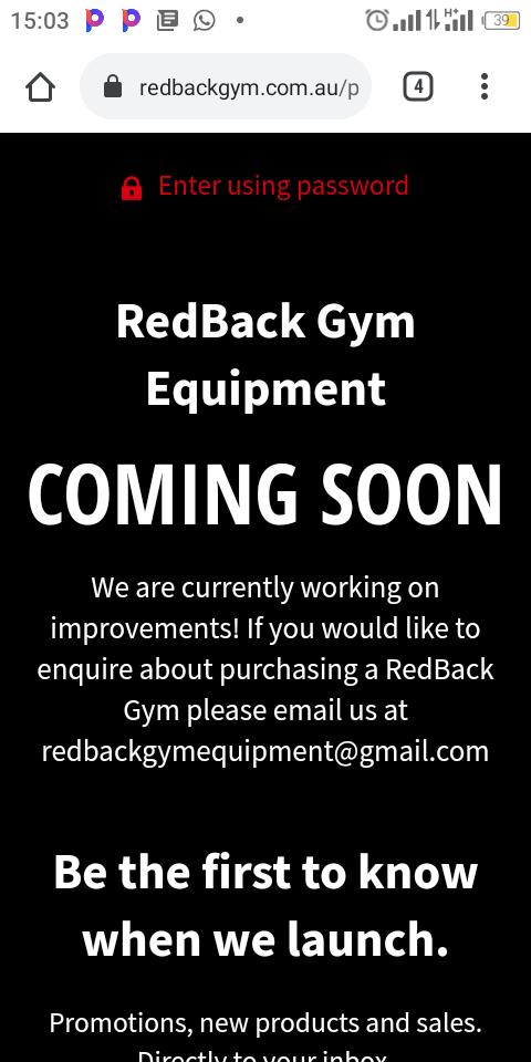 img 1 attached to RedBack Gym Equipment review by Mathias David