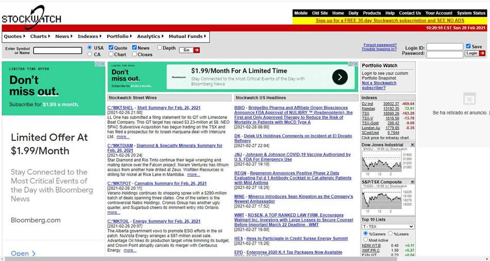 img 1 attached to Stockwatch review by Douglas Cachazo