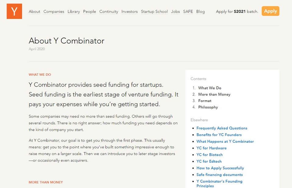 img 1 attached to Y Combinator review by Douglas Cachazo